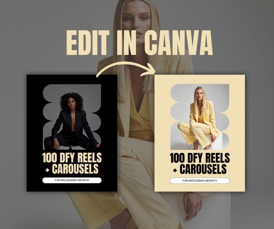 DFY Reels and Carousels for Instagram - MRR & PLR - Images & Reels - Boundless PLR