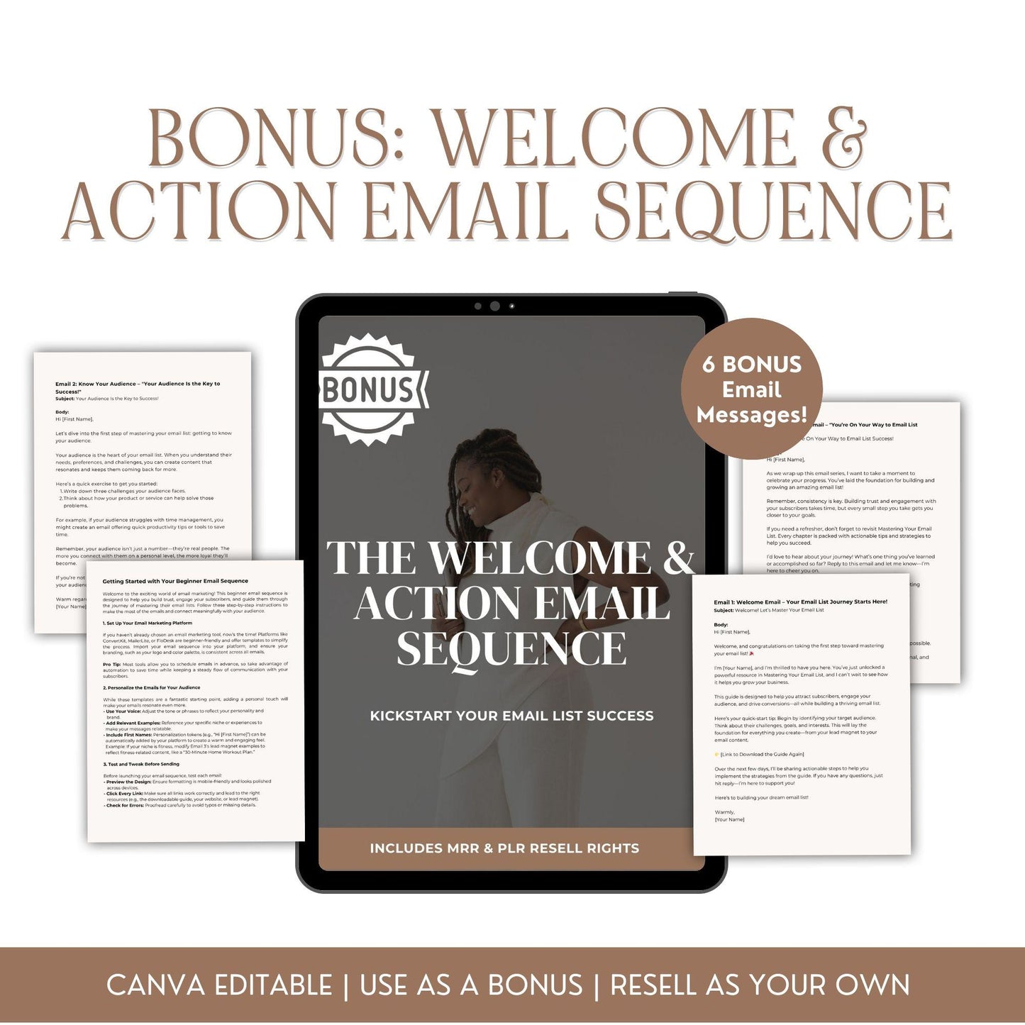 Mastering Your Email List | PLR & MRR Guide with Bonus Email Sequence - MRR Marketing - Boundless PLR