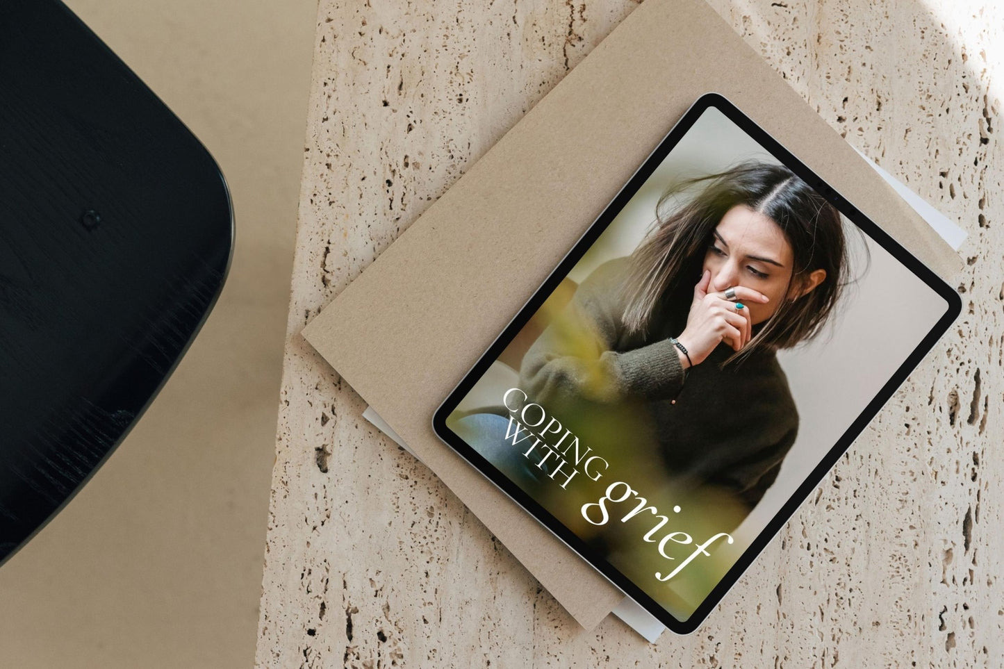 Coping with Grief eBook & Workbook | Editable MRR PLR Digital Product - Self Improvement & Mindset - Boundless PLR