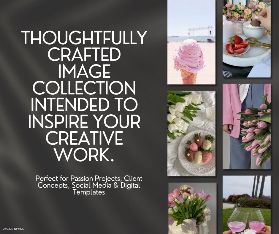 Pink Boho Aesthetic Social Media Images | 170+ MRR PLR Stock Photos - Ai PLR Stock Photos - Boundless PLR