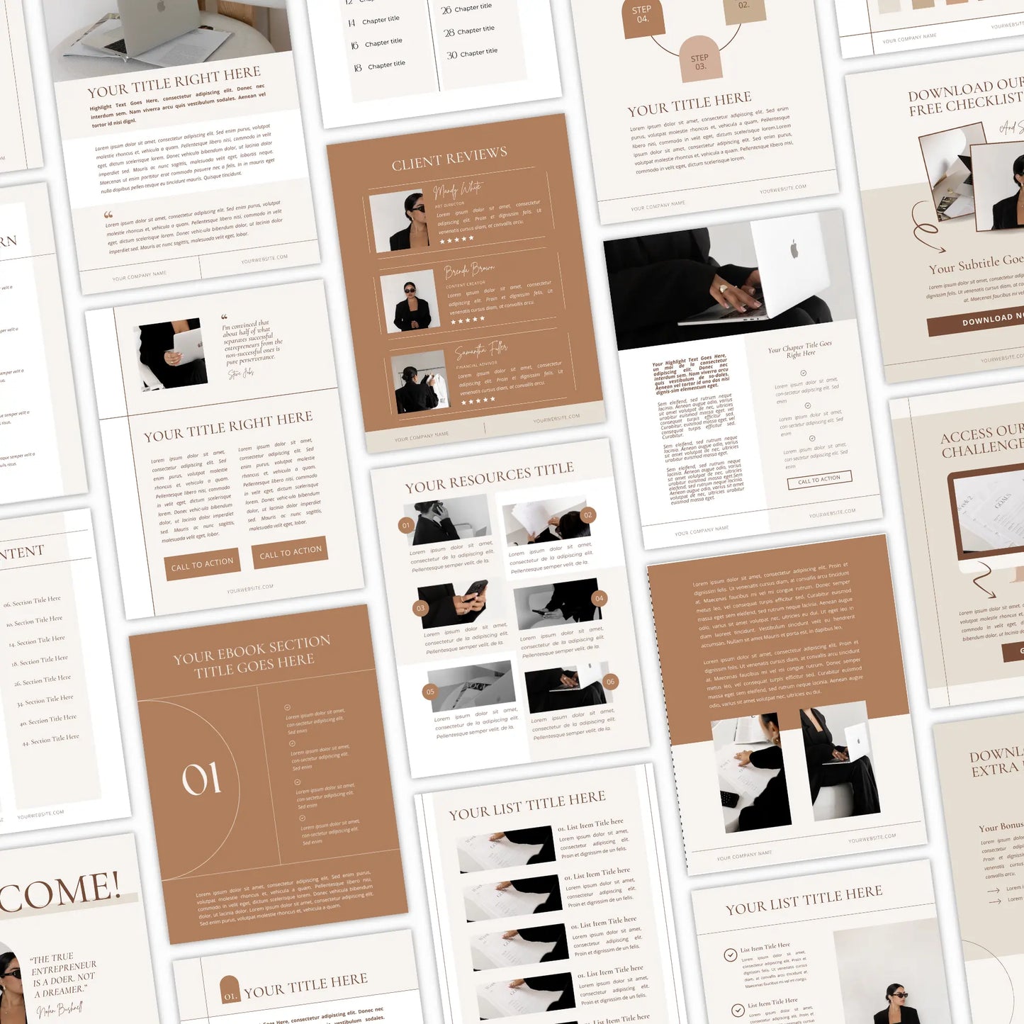 Lead Magnet Template – 33 Page Canva Editable Design with MRR & PLR Resell Rights Boundless PLR
