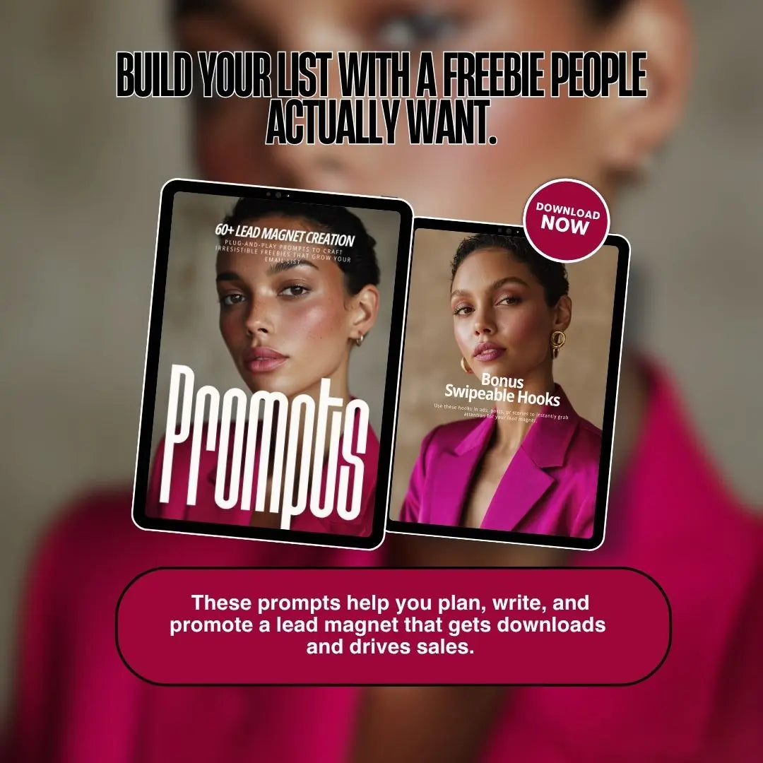 60+ Lead Magnet Creation AI Prompts – Plan, Write & Promote High-Converting Freebies Boundless PLR