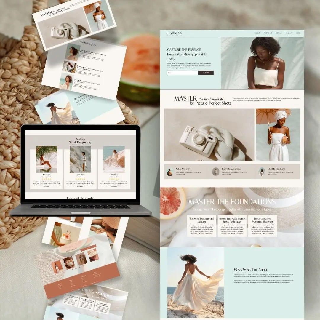 Melanin Tropics Systeme.io Funnel – 1-Page Funnel with MRR & PLR + Bonus Mockups Boundless PLR