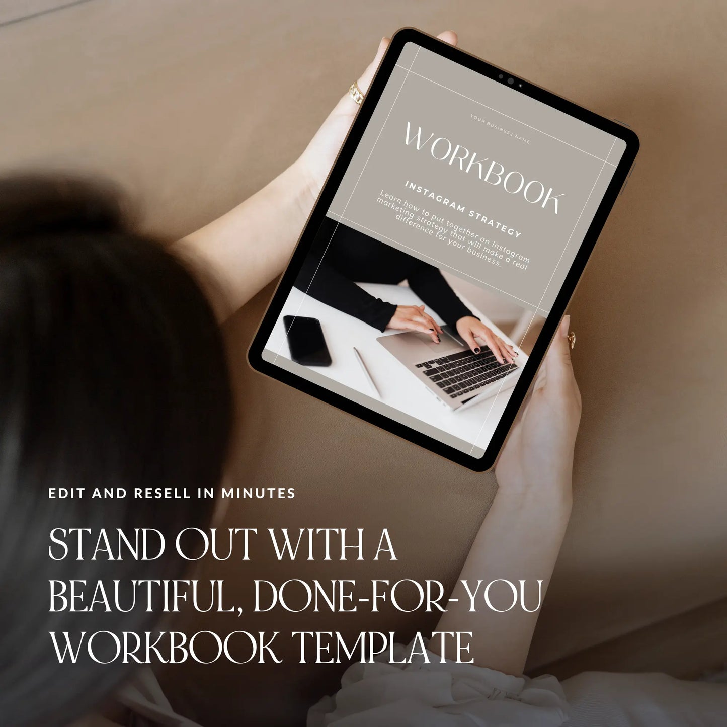 Editable Canva Workbook Template with PLR + MRR Rights Boundless PLR