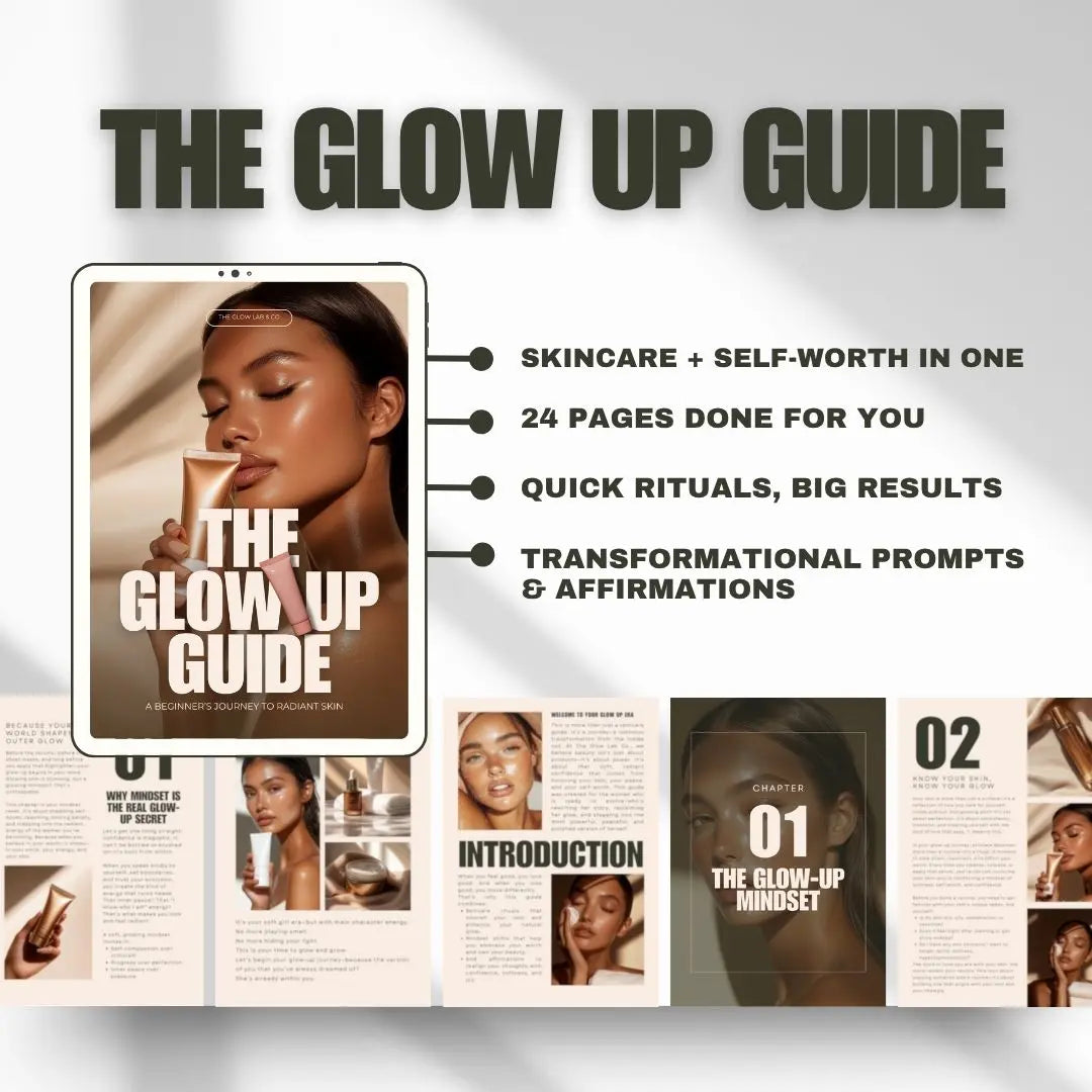 The Glow Up Guide – Canva-Editable Ebook (PLR & MRR Rights) Boundless PLR