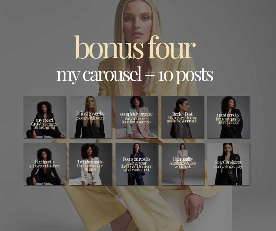 DFY Reels and Carousels for Instagram - MRR & PLR - Images & Reels - Boundless PLR