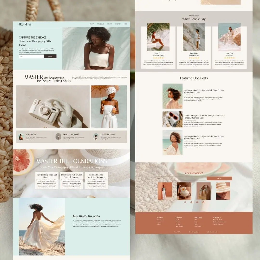 Melanin Tropics Systeme.io Funnel – 1-Page Funnel with MRR & PLR + Bonus Mockups Boundless PLR