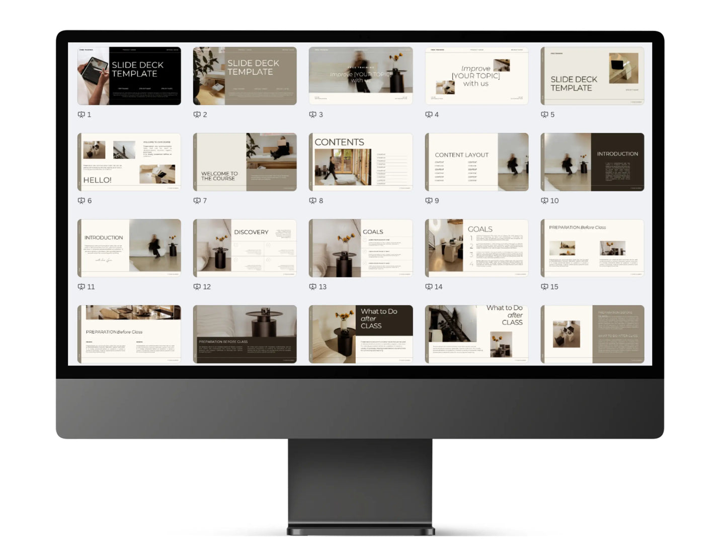 Canva Editable Slide Deck Template – 150 Slides | MRR & PLR Resell Rights + Bonus Pinterest Mastery Guide Boundless PLR