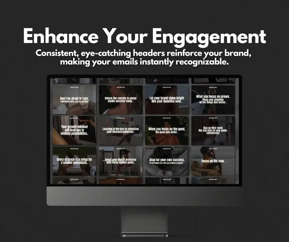 Canva Editable CEO Mindset Email Marketing Banners | MRR & PLR Resell Rights | Selling Master Resell Rights Products Online