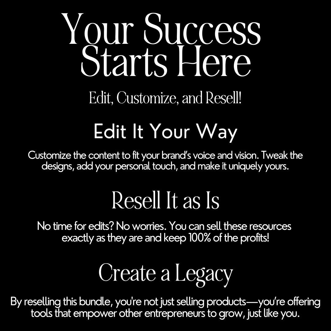 Digital Growth Accelerator Bundle | 7-Day Launch Blueprint | Email Marketing Templates | Instagram Growth Guide | PLR & MRR