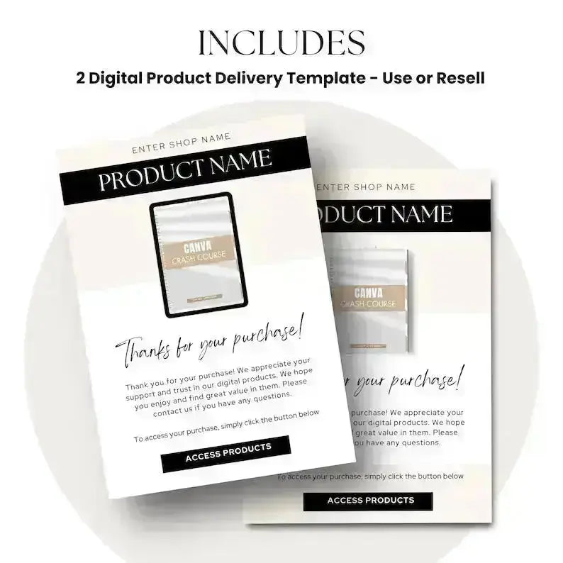 171 Canva Mockup Templates for Digital Products | PLR + MRR Bundle for Etsy & Shopify Sellers Boundless PLR