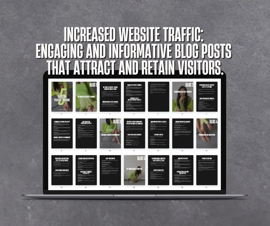 Boost Conversions & Brighten Your Brand with Positivity Pop Blogs – Editable MRR PLR Blog Pack Boundless PLR