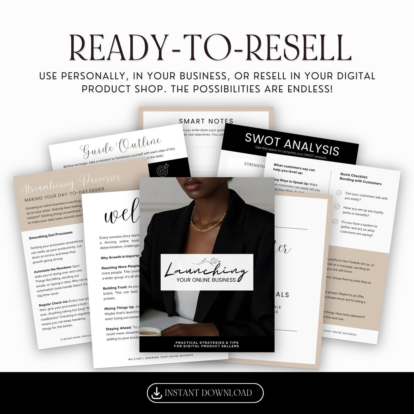 Growing Your Online Business: Proven Strategies to Scale & Sell Digital Products | Includes MRR & PLR Resell Rights