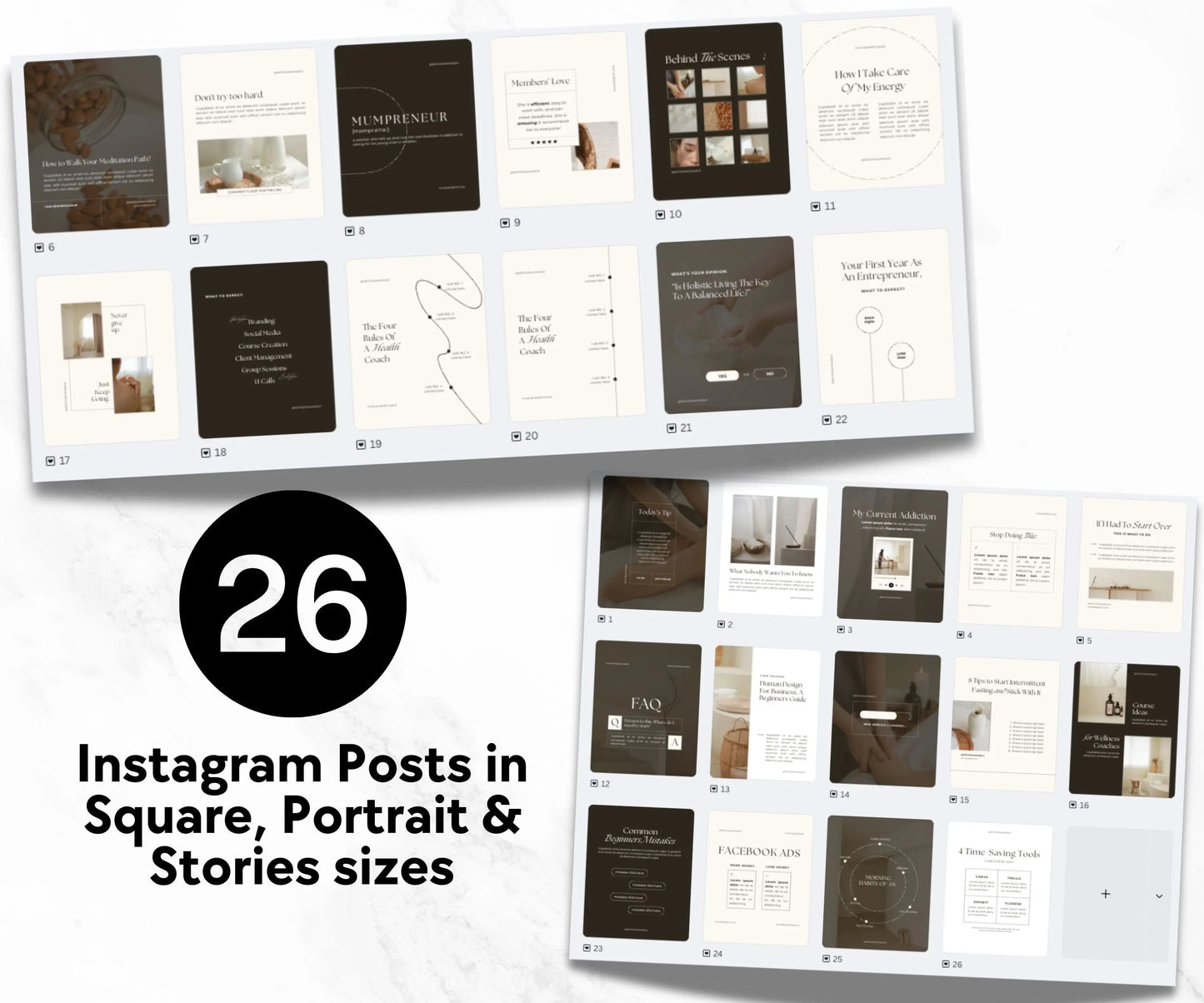 Engage & Elevate Instagram Content Pack | Canva Templates for Reels, Carousels & Posts (PLR + MRR) Boundless PLR
