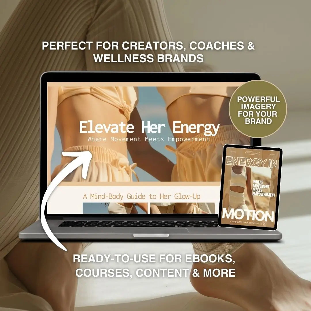 Faceless Fitness | 60+ Aesthetic AI Stock Images for Wellness Creators, Fashion Brands & PLR Sellers (MRR + PLR Included) Boundless PLR