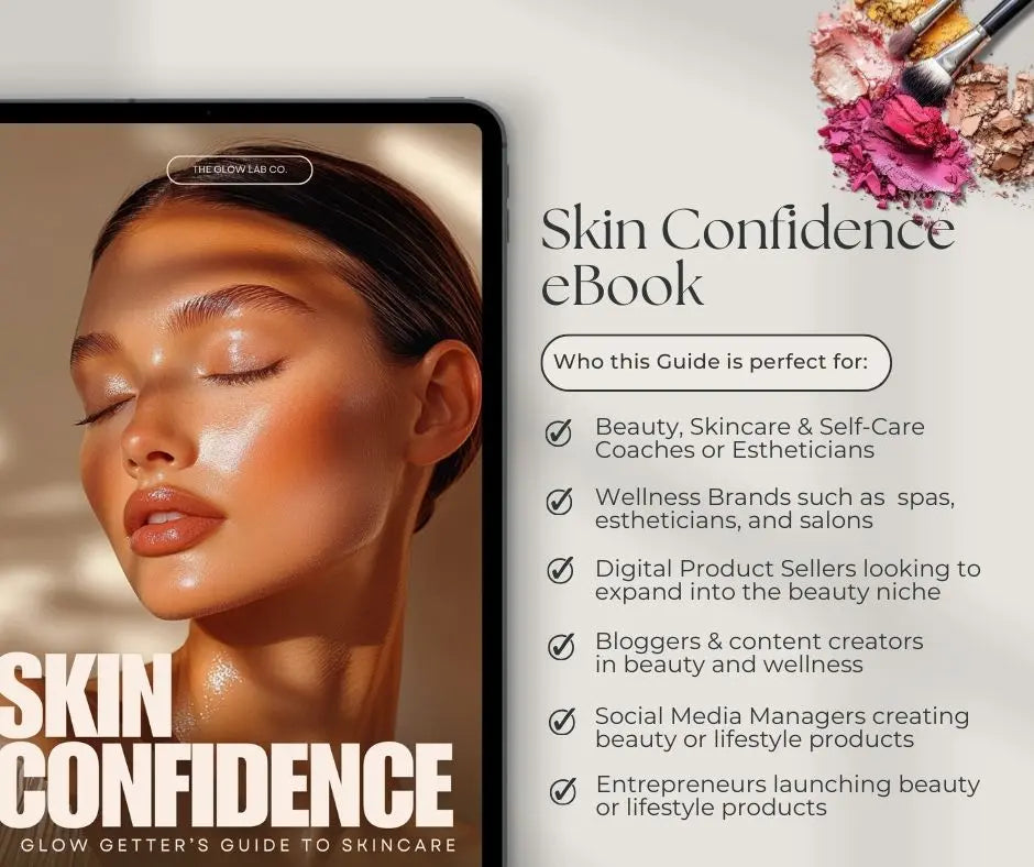 Skincare eBook with PLR & MRR – Editable Canva Template, Beauty Guide, Master Resell Rights, Coach, Creator, Estheticians, Instant Download Boundless PLR