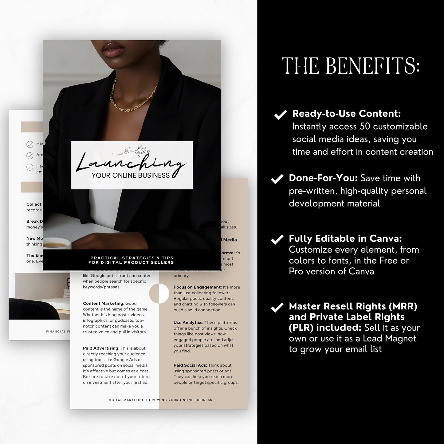 Growing Your Online Business: Proven Strategies to Scale & Sell Digital Products | Includes MRR & PLR Resell Rights