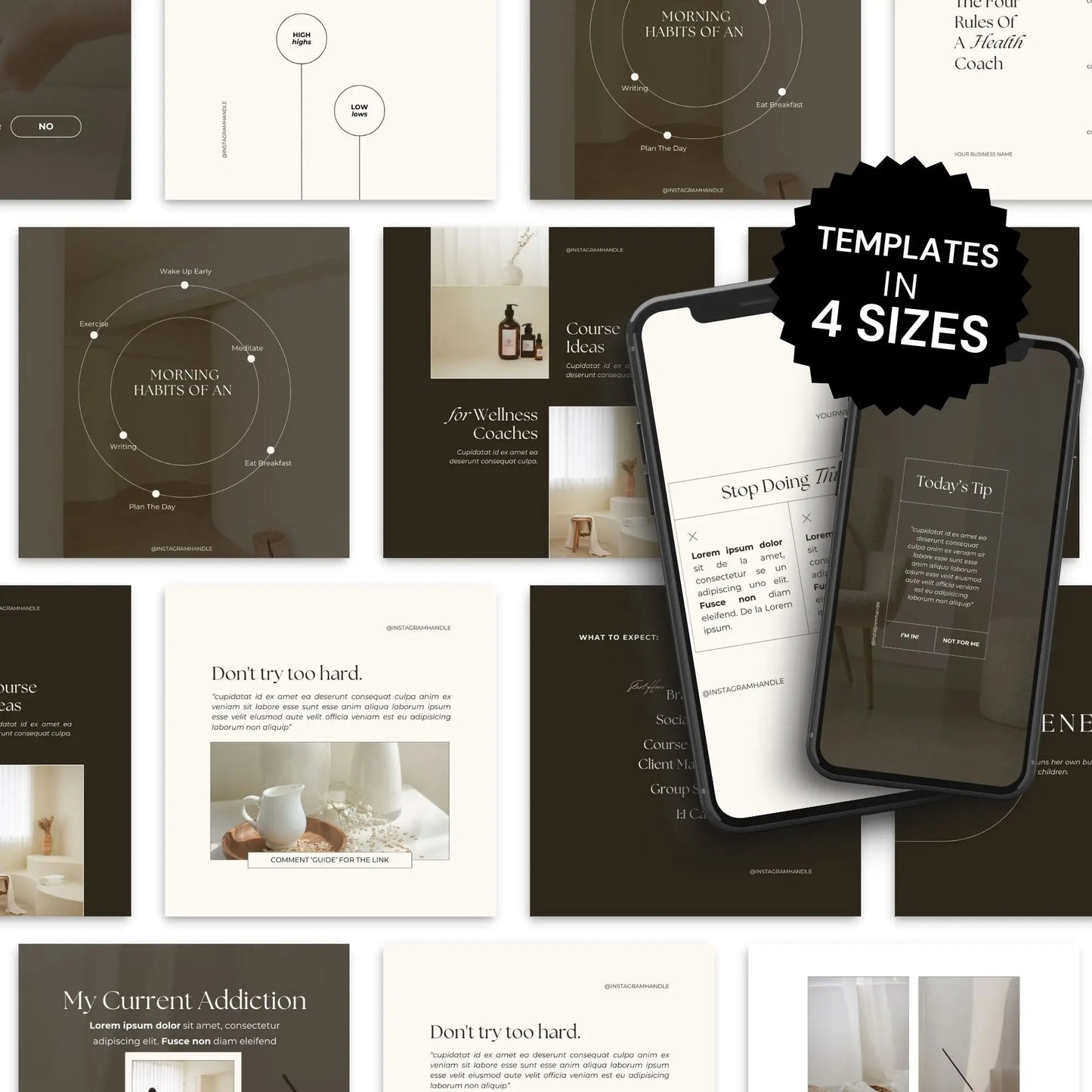 Engage & Elevate Instagram Content Pack | Canva Templates for Reels, Carousels & Posts (PLR + MRR) Boundless PLR