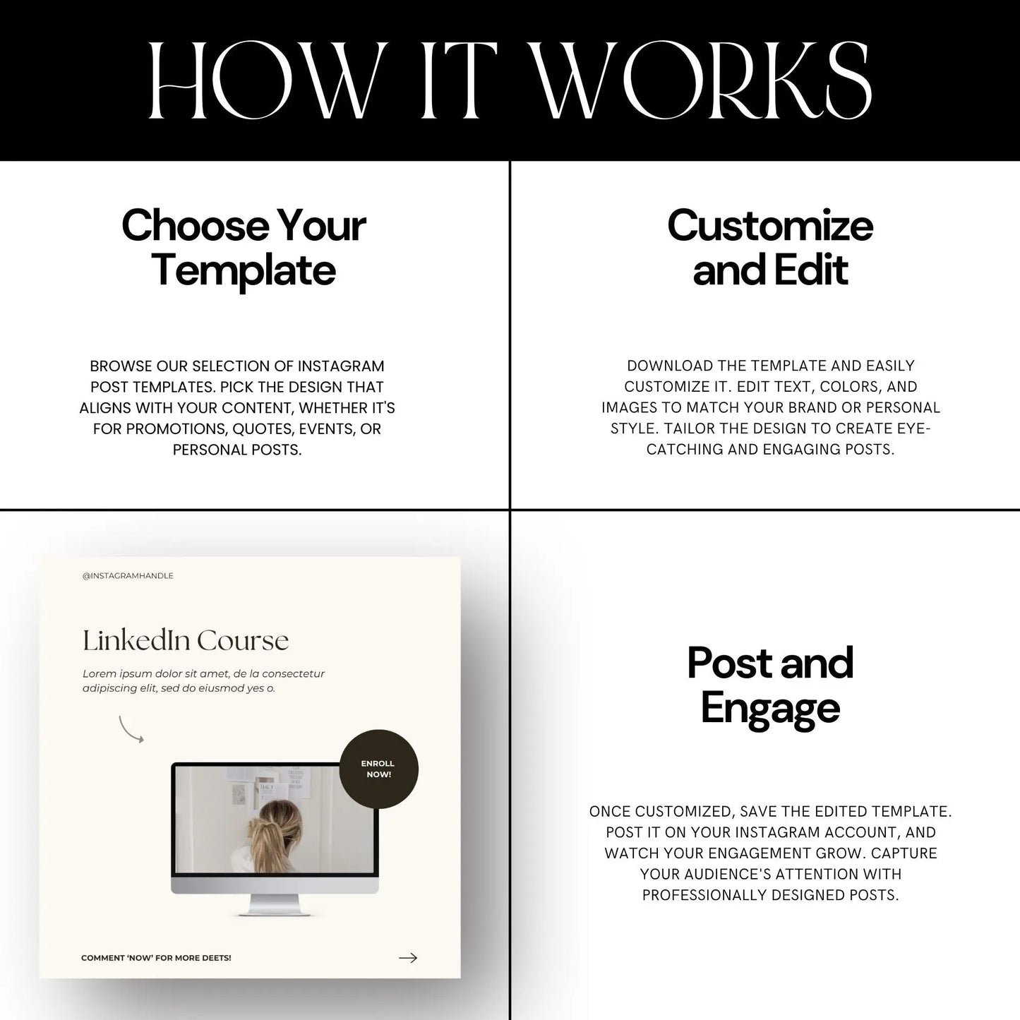 Done-for-You Social Media Kit – MRR & PLR Resell Rights | 80+ Editable Canva Templates for Instagram Posts & Reels