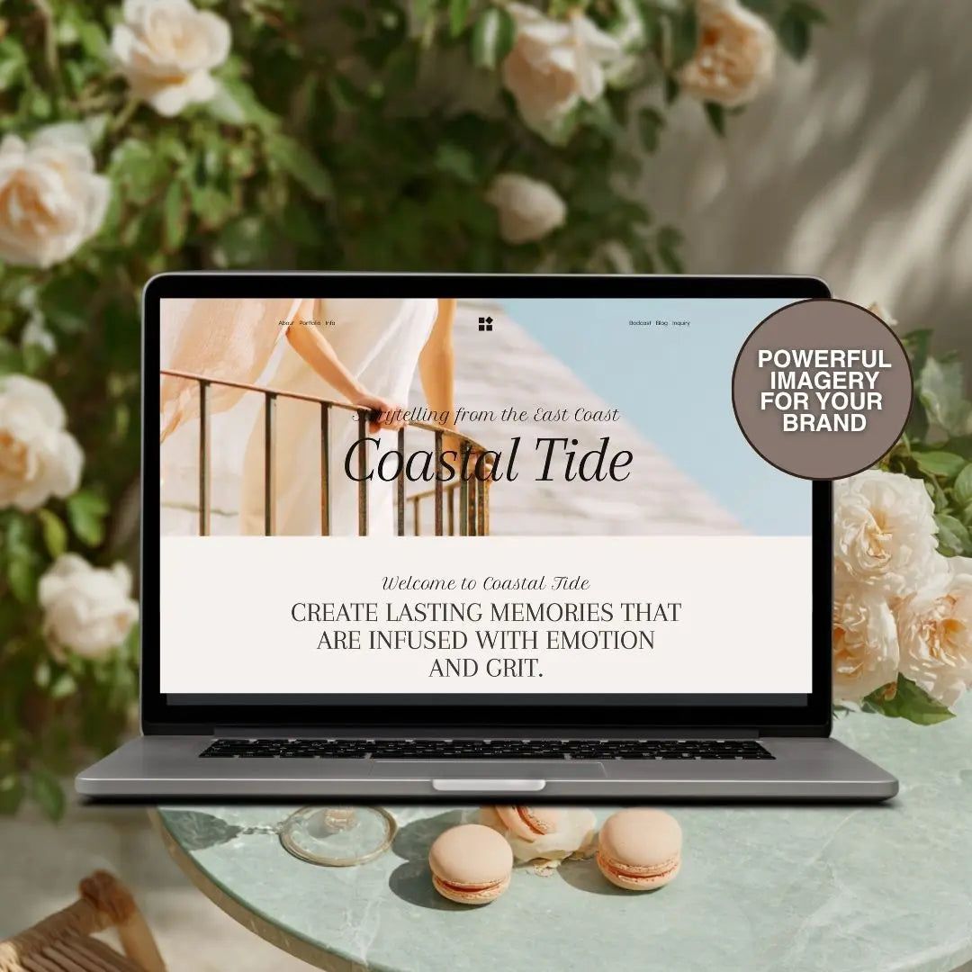 French Bloom Systeme.io Funnel – 1-Page Sales Funnel with MRR & PLR + Canva Mockups Boundless PLR