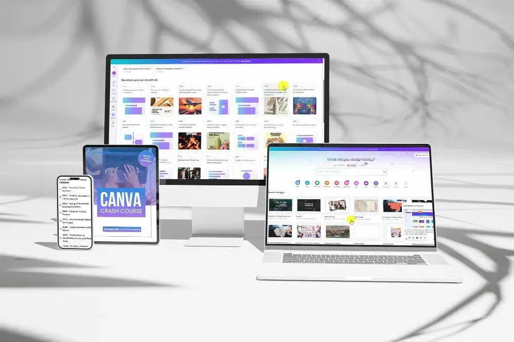 Create with Canva AI Course | MRR and PLR Resell Rights + Bonus Guide Boundless PLR