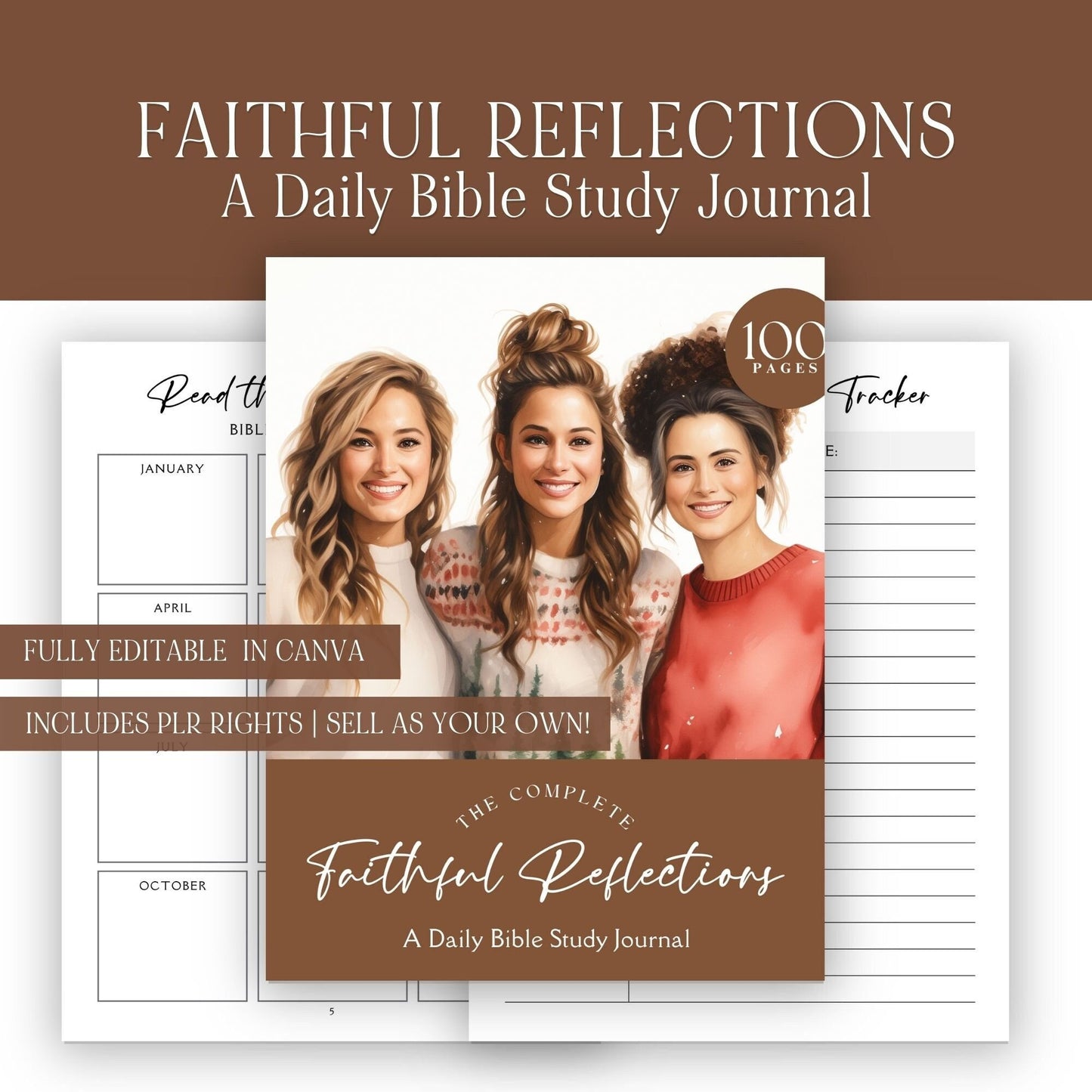 Divine Journaling: Bible Study Companion with MRR and PLR Rights