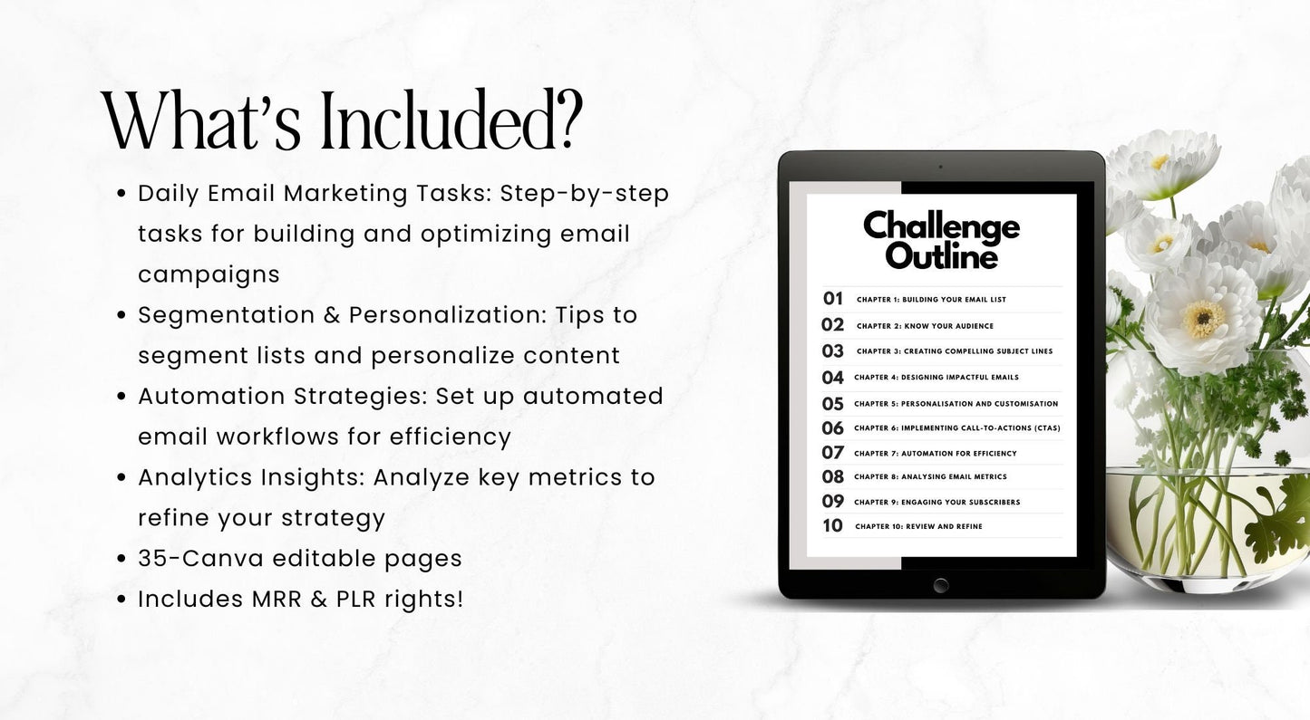 10-Day Email Marketing Challenge | MRR PLR Products