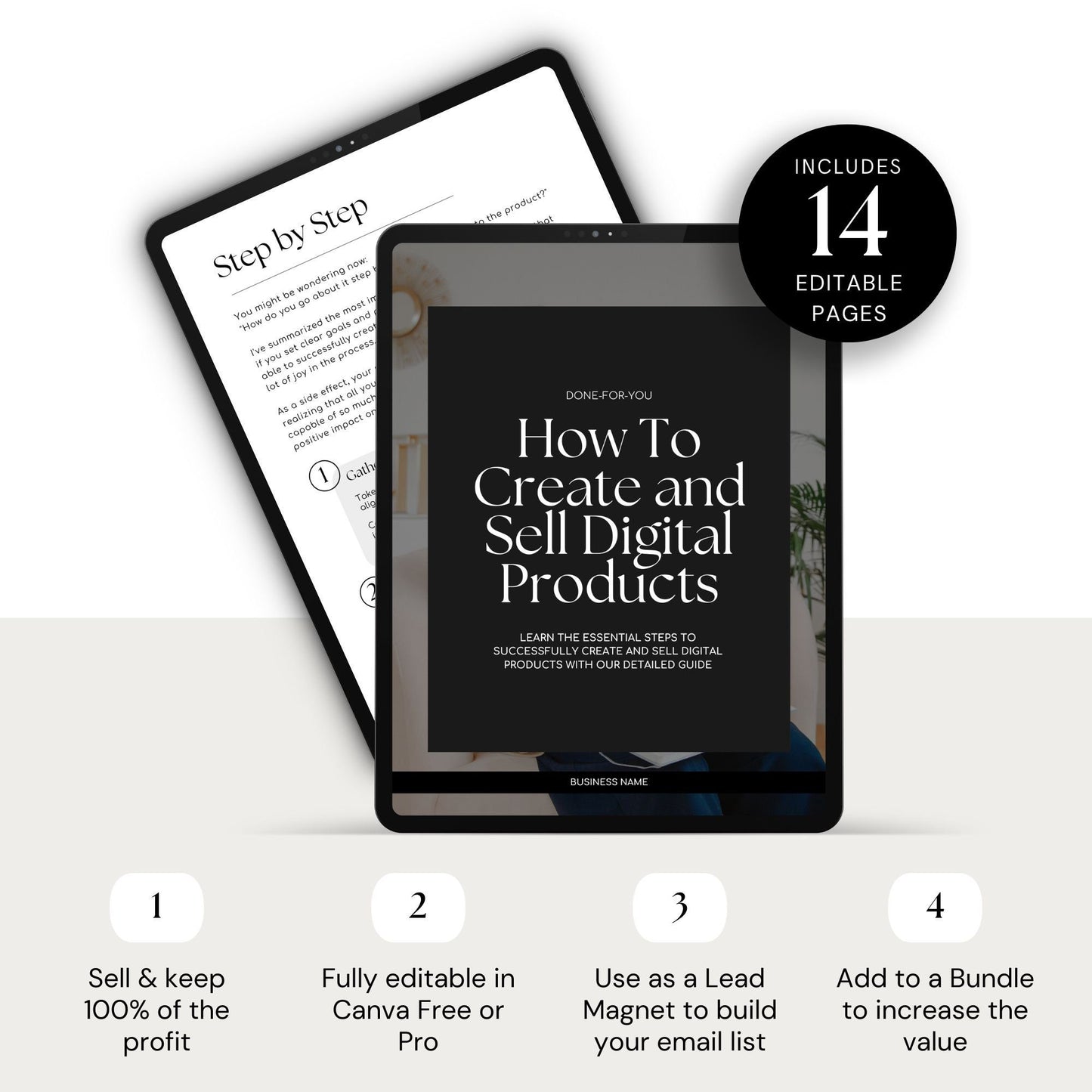 How to Create and Sell Digital Products eBook - PLR & MRR