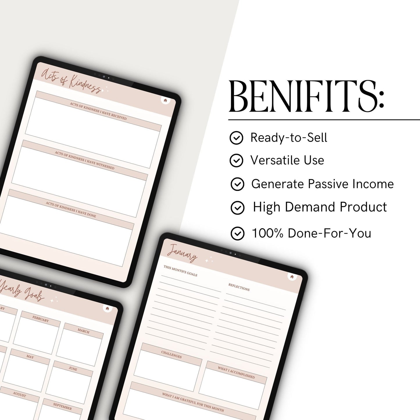 Faith & Prayer Journal with Master Resell Rights (MRR)