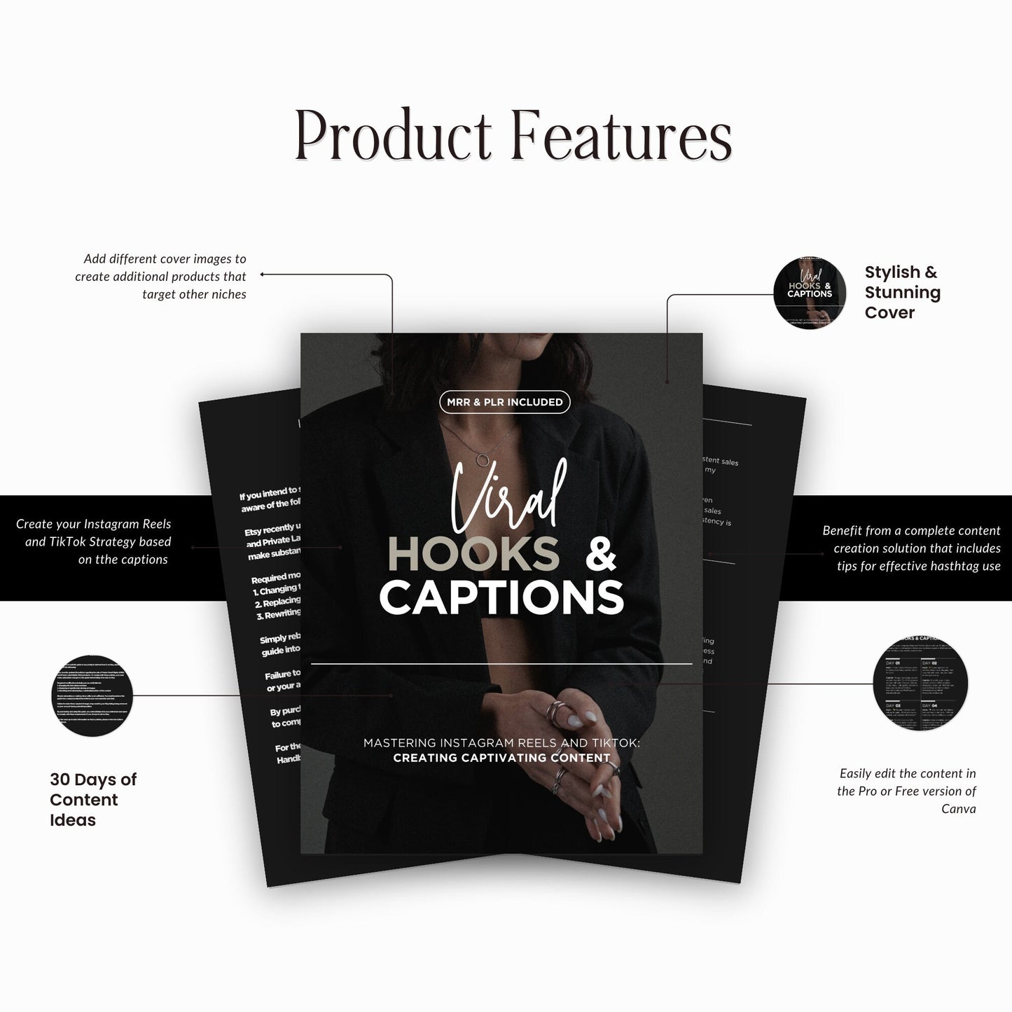 30-Day Instagram Reels & TikTok Content Guide - MRR & PLR