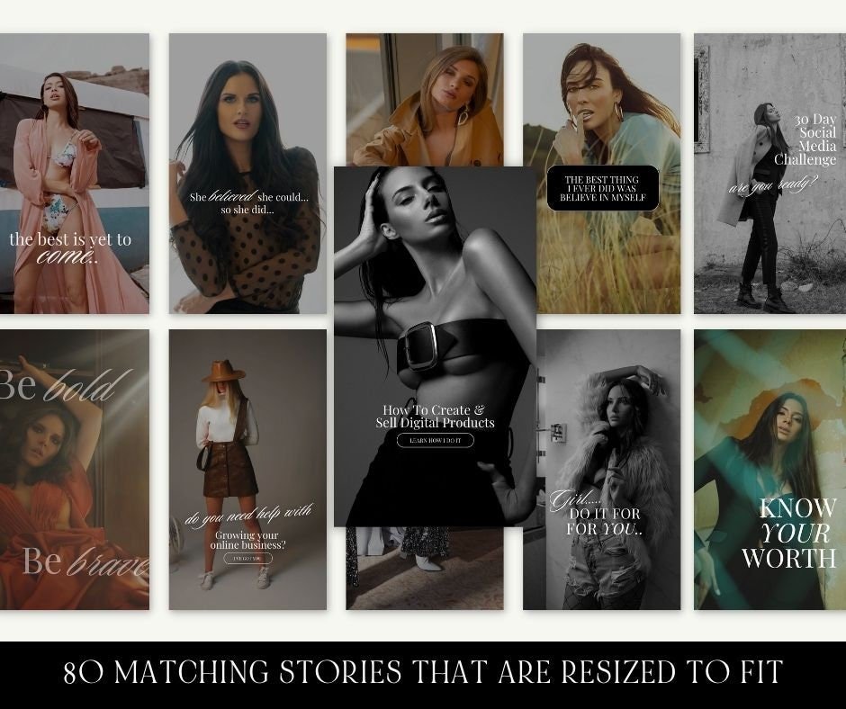 a collage of photos with a woman in a black and white photo