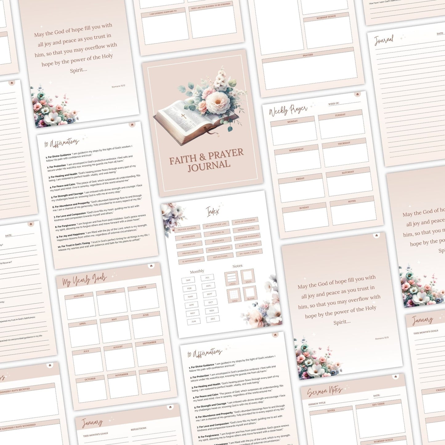 Faith & Prayer Journal with Master Resell Rights (MRR)