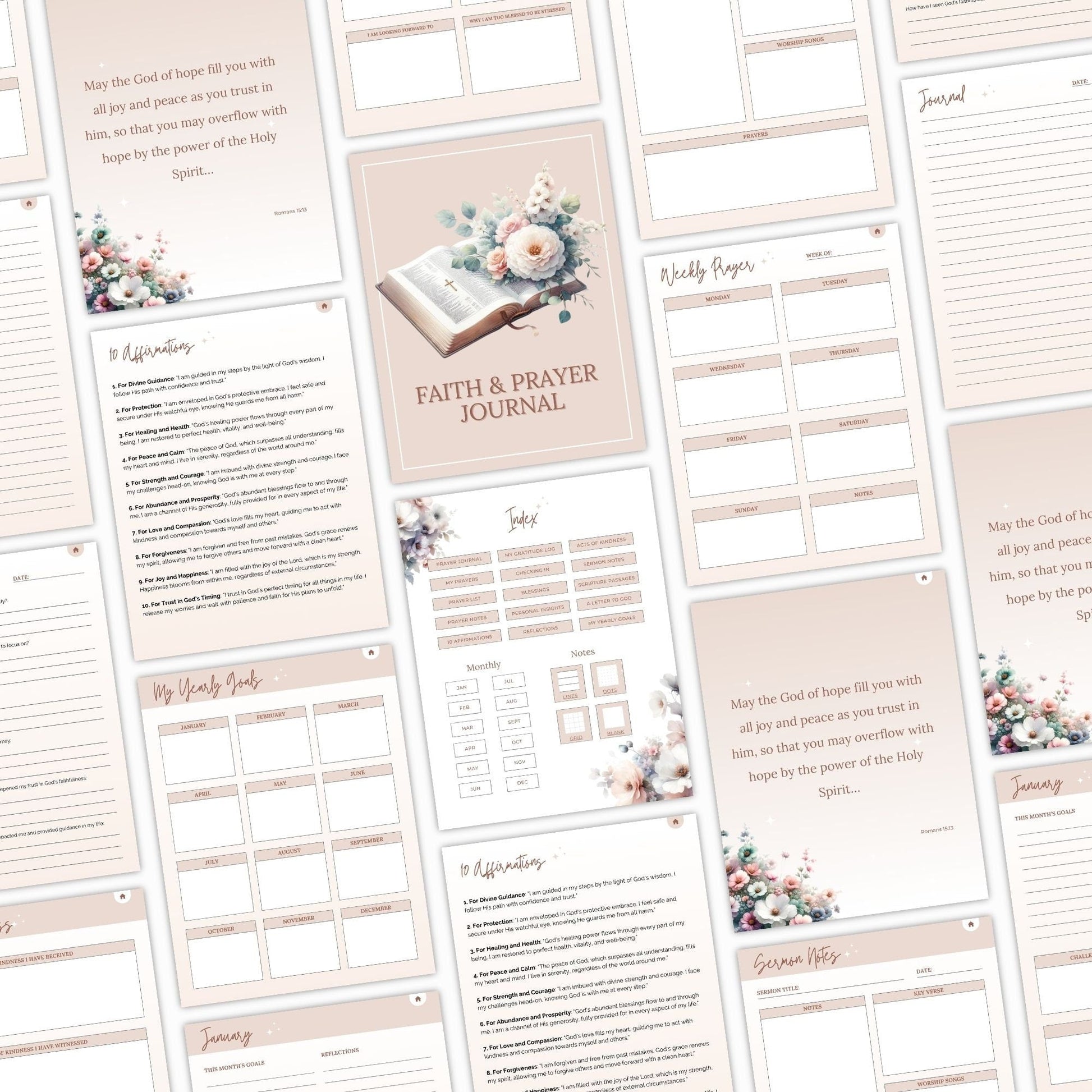 Faith & Prayer Journal with Master Resell Rights (MRR) Boundless PLR