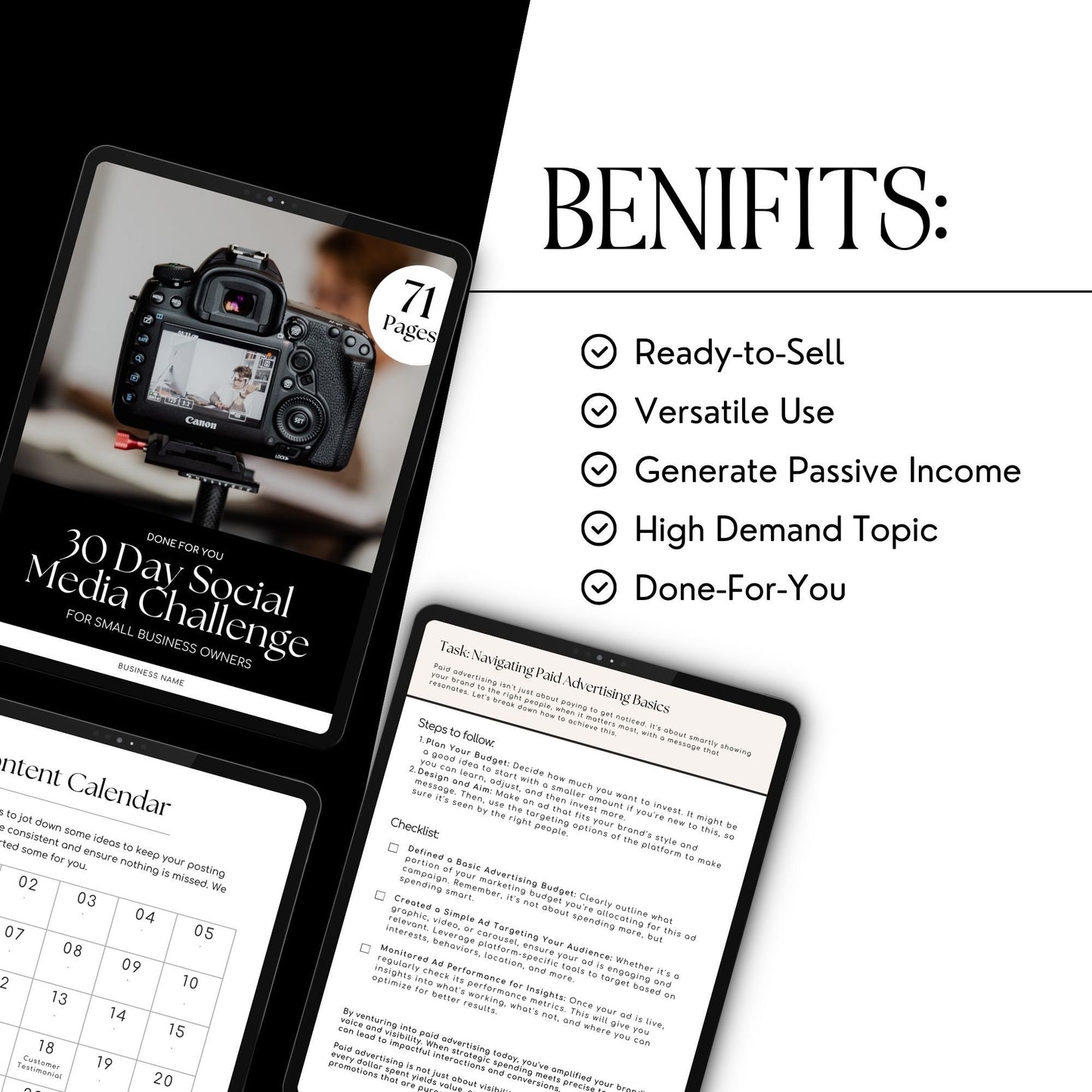 SEO Success Guide eBook – Editable Canva Template with MRR & PLR