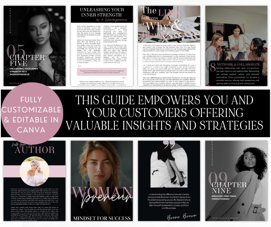 Womanpreneur Mindset for Success | 90-Page Guide with MRR & PLR - Boundless PLR