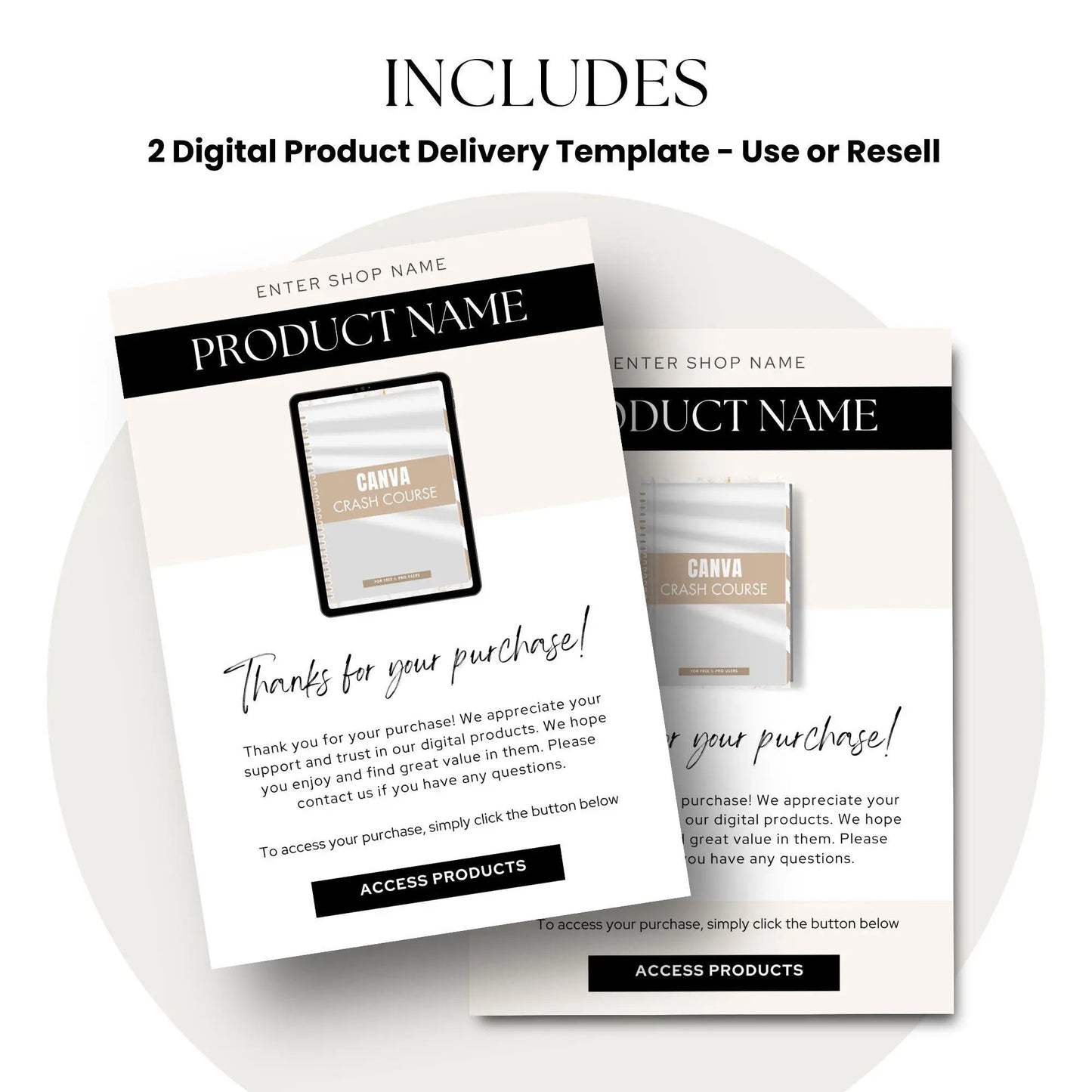 Mindfulness eBook & Workbook – Editable Canva Template with MRR & PLR - Self Improvement & Mindset - Boundless PLR