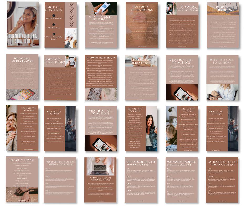 Social Media Monetization Guide | Editable Canva Templates with PLR & MRR - MRR Products to Sell - Boundless PLR