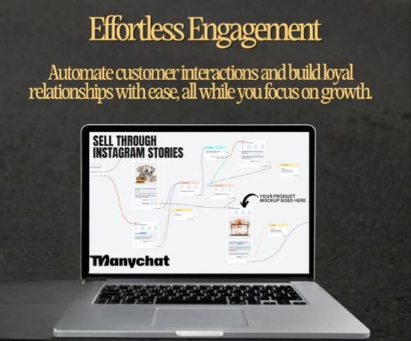 ManyChat Automation Flow Bundle | PLR & MRR Templates for Business Growth - MRR Marketing - Boundless PLR