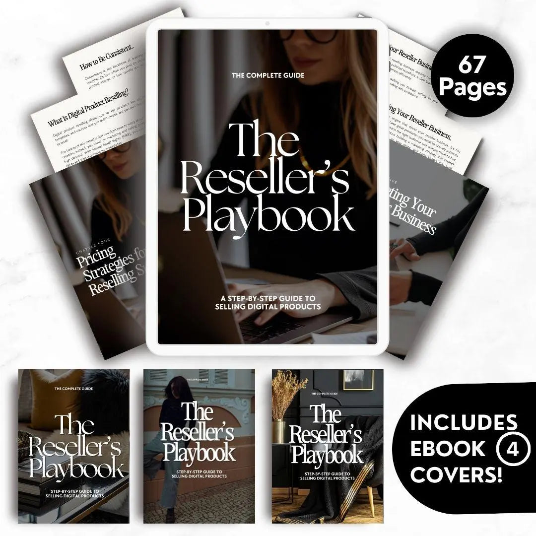 The Reseller’s Playbook – MRR & PLR Digital Product Bundle - Master Resell Rights - Boundless PLR