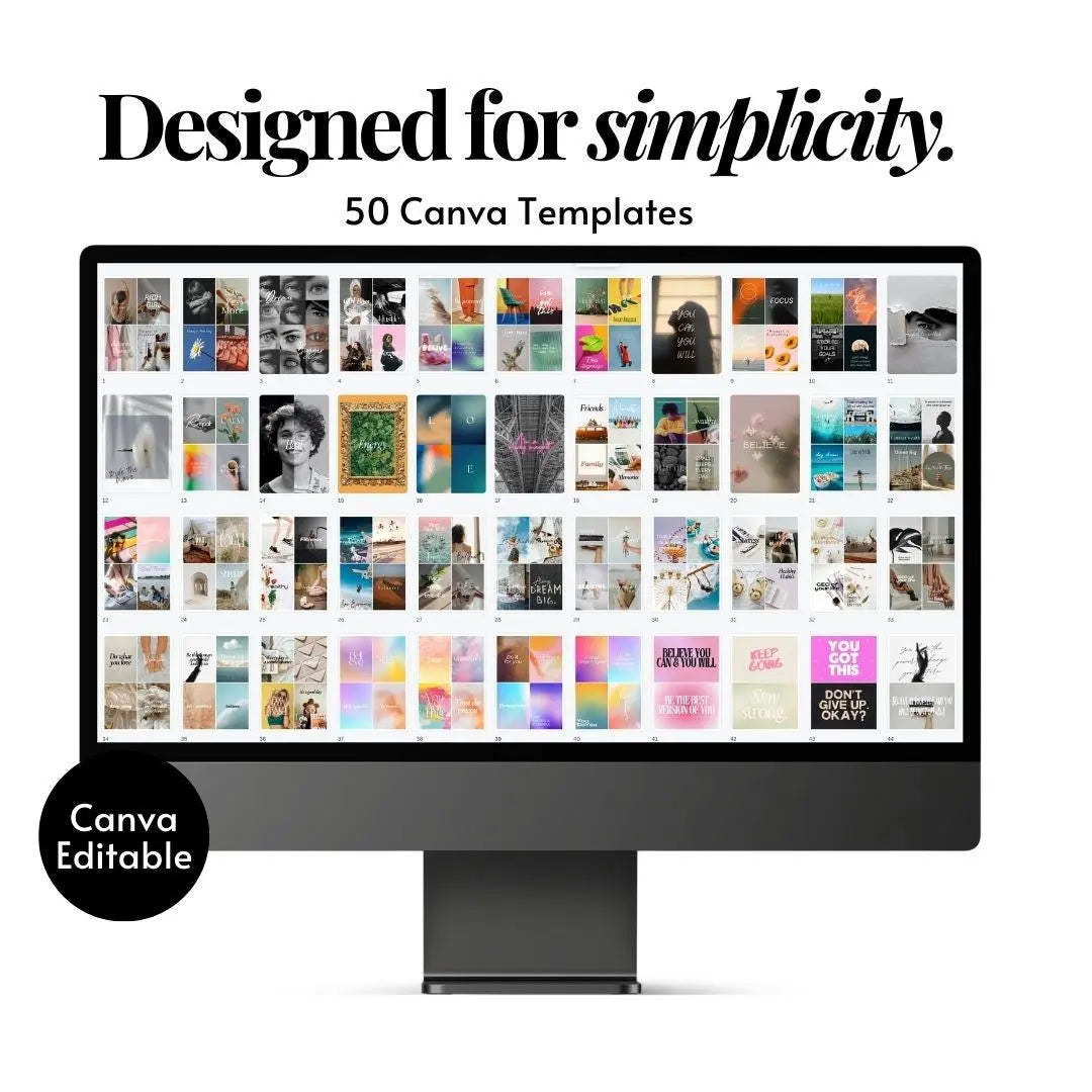 Vision Board Workbook & Journaling Guide Bundle - Editable with MRR & PLR - Boundless PLR
