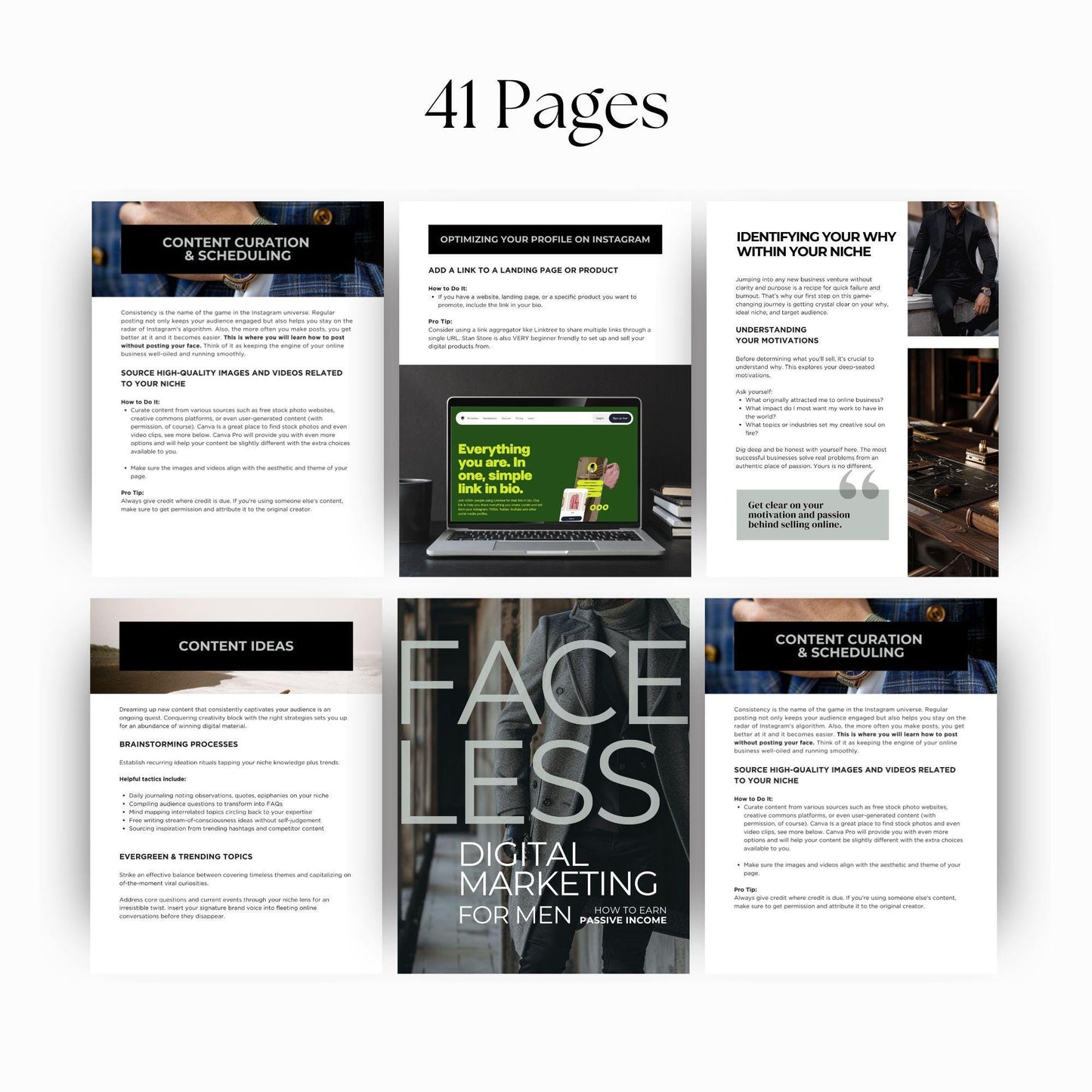 Customizable Faceless Digital Marketing Guide | Master Resell Rights (MRR) + Private Label Rights (PLR)