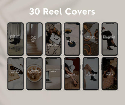 Vol 3: Instagram Reels, Hooks, Captions & Covers | Editable PLR & MRR - Boundless PLR