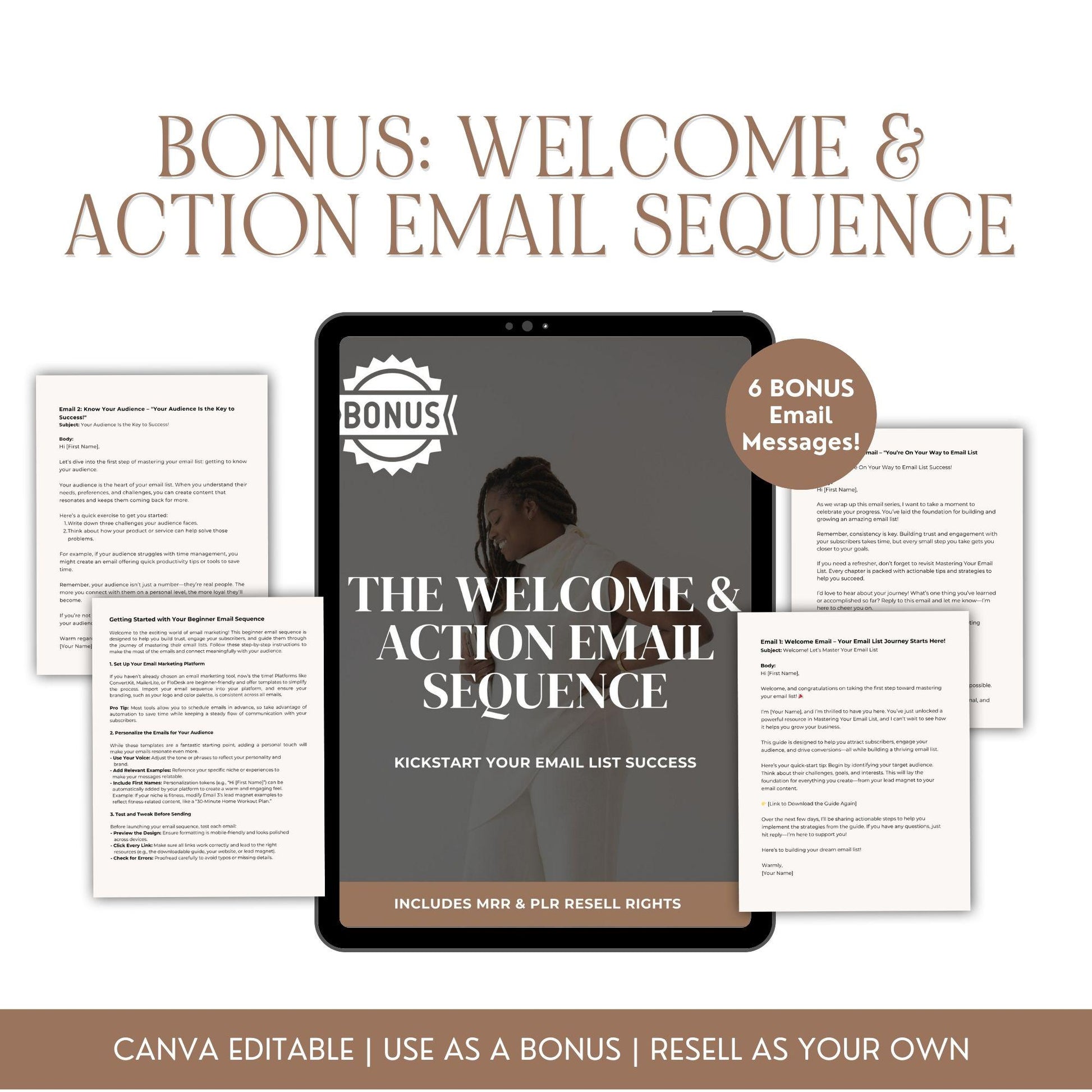 Mastering Your Email List | PLR & MRR Guide with Bonus Email Sequence - MRR Marketing - Boundless PLR