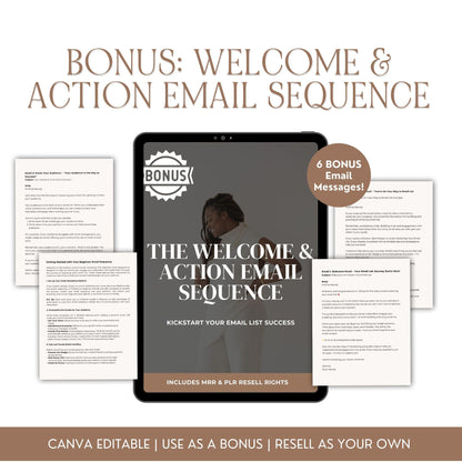 Mastering Your Email List | PLR & MRR Guide with Bonus Email Sequence - MRR Marketing - Boundless PLR