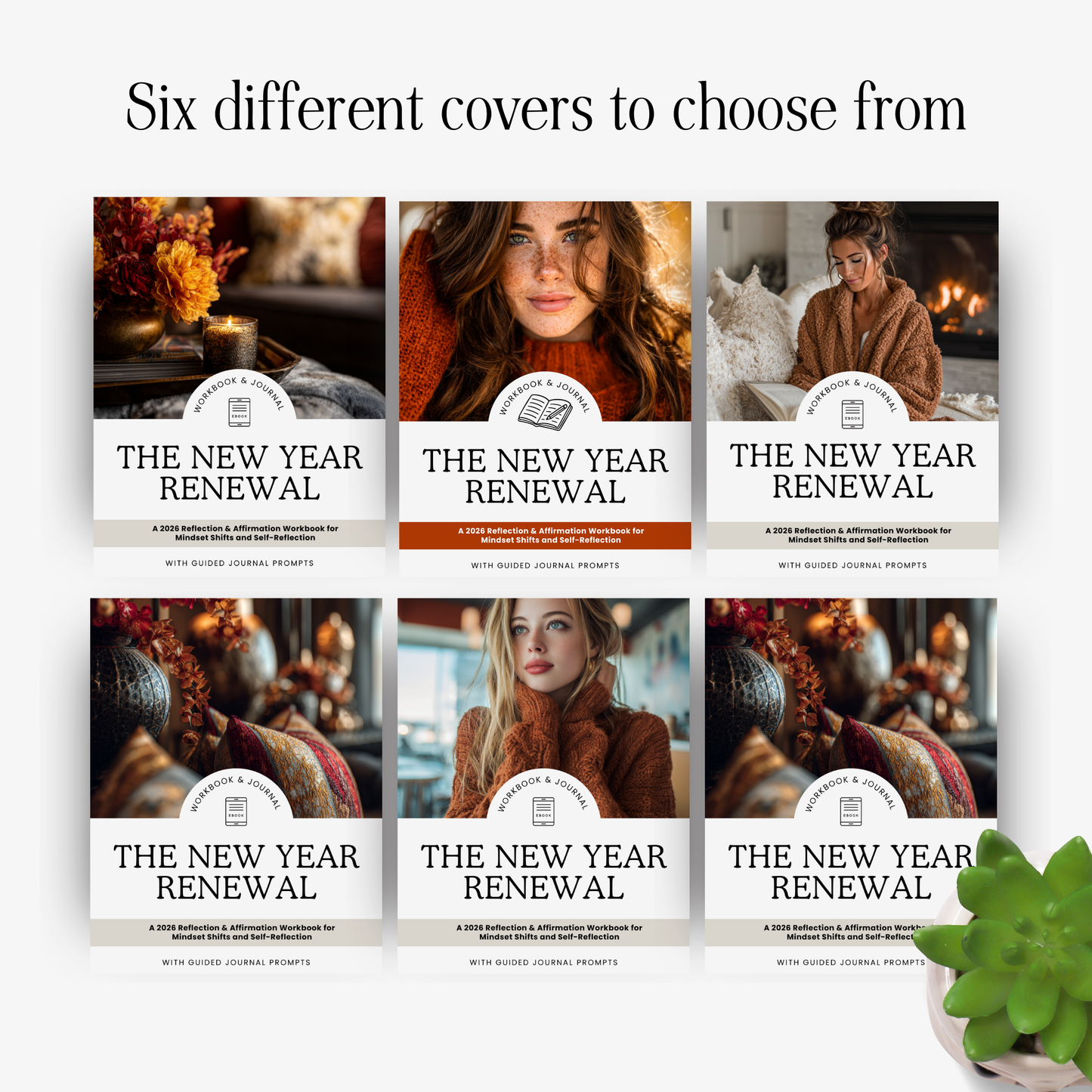 New Years Journal | 2026 New Year Renewal Workbook & Journal | PLR + MRR Resell Rights | Canva Editable