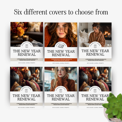New Years Journal | 2026 New Year Renewal Workbook & Journal | PLR + MRR Resell Rights | Canva Editable