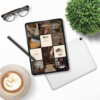 Strategic Marketing & Sales Content Pack | 40+ Instagram Templates | MRR & PLR Boundless PLR