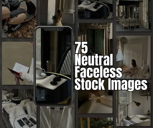 Neutral Faceless Stock Photos – 75 Ai Editable Images with PLR & MRR Rights Boundless PLR