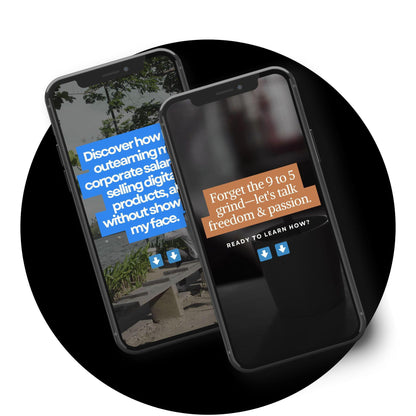 75 DFY Reels for Men + 225 Bonus Faceless Reels | Canva Editable - PLR Instagram Reels & Covers - Boundless PLR