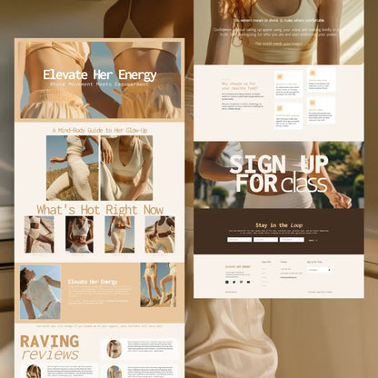 Systeme.io Templates, PLR/MRR Systeme.io Funnel Template + Faceless Fitness AI Stock Image Bonus Boundless PLR